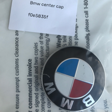 Load image into Gallery viewer, BMW Wheel Center Cap 68mm 678353604 f0e5835f
