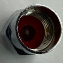 Load image into Gallery viewer, Set of 4 Universal Maserati Silver Wheel Stem Air Valve Caps 5289bdd2