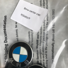 Load image into Gallery viewer, Set of 3 BMW OEM Wheel Hub Center Cap 36136850834 f03d0b7f