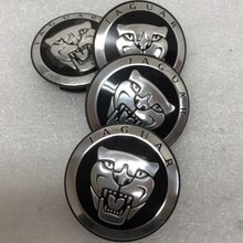 Load image into Gallery viewer, Jaguar Black 59mm Center Cap Cover 8W93-1A096-AB b25530ae