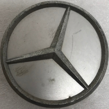 Load image into Gallery viewer, Set of 4 Mercedes-Benz Silver Wheel Center Hub Caps a7b13f44