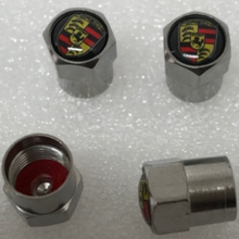 Load image into Gallery viewer, Set of 4 Porsche Tire Valves For Car b750da6f