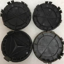 Load image into Gallery viewer, Set of 4 Mercedes 75MM Classic Dark Blue Wheel Center Hub Caps c205a572