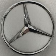 Load image into Gallery viewer, 4x for Mercedes-Benz Silver Wheel Center Hub Caps 75mm 24b9f49a