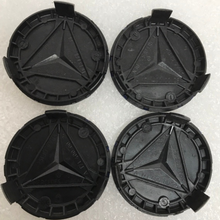 Load image into Gallery viewer, Set of 4 Mercedes 75MM Classic Dark Blue Wheel Center Hub Caps AMG b3a8998e