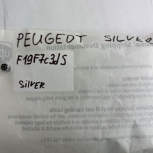 Load image into Gallery viewer, Set of 4 Universal Peugeot Silver Wheel Stem Air Valve Caps f19f7c3dS