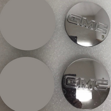 Load image into Gallery viewer, Set of 2 GMC Sierra Yukon Yukon XL Chrome Center Caps 6806c93a