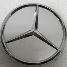 Load image into Gallery viewer, 4x for Mercedes-Benz Silver Wheel Center Hub Caps 75mm c20bfc2a