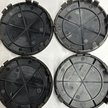 Load image into Gallery viewer, Set of 4 Mercedes-Benz 75MM Dark Blue Wheel Center Caps AMG Wreath c491c1d8