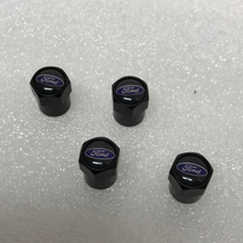 Load image into Gallery viewer, Set of 4 Ford Wheel Air Stem Valve Caps e029f341