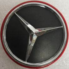 Load image into Gallery viewer, Set of 4 Mercedes-Benz AMG 75mm Red Surround Wheel Center Cap b24aa877