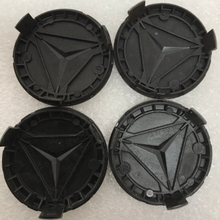 Load image into Gallery viewer, Set of 4 Mercedes 75MM Classic Dark Blue Wheel Center Hub Caps AMG 1760355b
