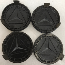 Load image into Gallery viewer, Set of 4 Mercedes 75MM Classic Dark Blue Wheel Center Hub Caps 202c1b87