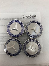 Load image into Gallery viewer, Set of 4 Mercedes 75MM Wheel Center Hub Caps A1714000025 3254d28e