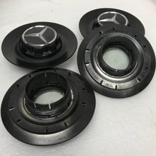 Load image into Gallery viewer, Set of 4 Mercedes Benz Wheel Center Caps A0004001100 2911b003