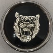 Load image into Gallery viewer, Set of 3 Jaguar Black Wheel Emblem Center Hub Cap MXD6249CA a13840f2