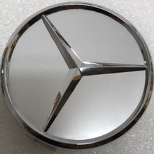 Load image into Gallery viewer, Set of 4 Mercedes-Benz Silver Wheel Center Hub Caps 9ef8b6c8