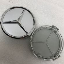 Load image into Gallery viewer, SET OF 2 CENTER CAPS Mercedes Benz A1714000125 75 MM 182fb2b0