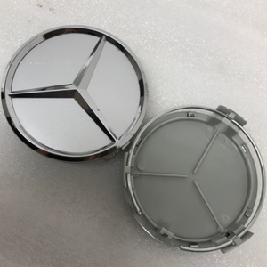 SET OF 2 CENTER CAPS Mercedes Benz A1714000125 75 MM 182fb2b0