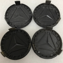 Load image into Gallery viewer, Set of 4 Mercedes 75MM Classic Dark Blue Wheel Center Hub Caps 8a7166a5