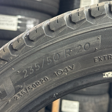Load image into Gallery viewer, Michelin CrossClimate Winter Tire 235/50/20 set of 2 used