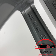 Load image into Gallery viewer, MERCEDES C-CLASS 2008-011 17" FACTORY OEM REAR AMG WHEEL RIM 65530 A2044014602