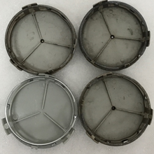 Load image into Gallery viewer, 4x for Mercedes-Benz Silver Wheel Center Hub Caps 75mm 24b9f49a