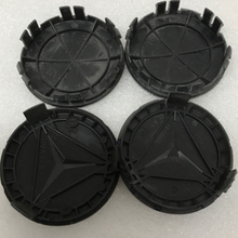 Load image into Gallery viewer, Set of 4 Mercedes 75MM Classic Dark Blue Wheel Center Hub Caps AMG ebb03f8