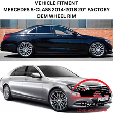Load image into Gallery viewer, MERCEDES S-CLASS 2014-2018 20&quot; FACTORY OEM AMG FRONT WHEEL RIM 85353 A2224010400