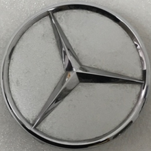 Load image into Gallery viewer, 4x for Mercedes-Benz Silver Wheel Center Hub Caps 75mm 7962fcb8