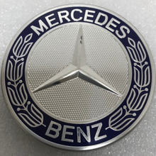 Load image into Gallery viewer, Set of 4 Mercedes 75MM Classic Dark Blue Wheel Center Hub Caps f364e4a5