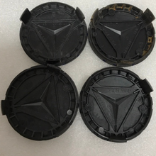 Load image into Gallery viewer, Set of 4 Mercedes 75MM Classic Dark Blue Wheel Center Hub Caps 7aa63f37
