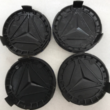 Load image into Gallery viewer, Set of 4 Mercedes 75MM Classic Dark Blue Wheel Center Hub Caps b73b15cb