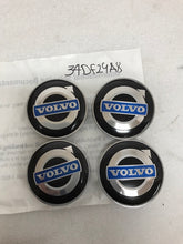 Load image into Gallery viewer, Set of 4 Volvo Iron Mark Alloy Wheel Center Cap Black 34df29a8