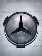 Load image into Gallery viewer, Set of 4 Mercedes-Benz Wheel Center Cap Matte Black 015ddbc3