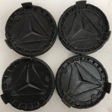 Load image into Gallery viewer, Set of 4 Mercedes 75MM Classic Dark Blue Wheel Center Hub Caps 3c1e018a