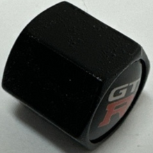 Load image into Gallery viewer, Set of 4 Universal GTR Wheel Stem Air Valve Caps Anti-theft Cover Kit 4da7d3e4