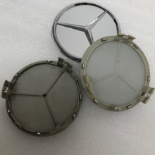 Load image into Gallery viewer, Set of 3 Mercedes-Benz Wheel Hub Center Caps b76fd65b