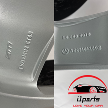 Load image into Gallery viewer, SET OF 4 MERCEDES CL550 S-CLASS 2008-2011 19" FACTORY OEM AMG WHEEL RIM