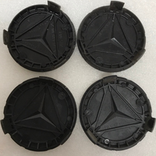 Load image into Gallery viewer, Set of 4 Mercedes 75MM Classic Dark Blue Wheel Center Hub Caps fb73984b