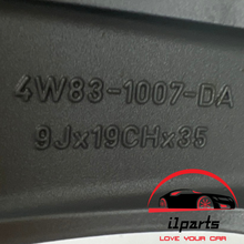 Load image into Gallery viewer, JAGUAR XK8 2005 2006 19&quot; FACTORY ORIGINAL REAR WHEEL RIM 59795  4W83-1007-DA