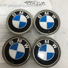 Load image into Gallery viewer, Set of 4 BMW wheel center caps 3 &amp; 5 &amp; 7 series 6768640 68mm 435f2210
