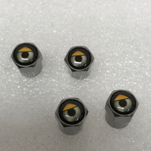 Load image into Gallery viewer, Set of 4 Support Image Wheel Air Stem Valve Caps for Car 23a1bfaf