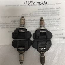 Load image into Gallery viewer, Set of 4 Mercedes Benz TPMS 433mhz A0009050030 489a40c6