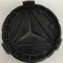 Load image into Gallery viewer, Set of 4 Mercedes 75MM Classic Dark Blue Wheel Center Hub Caps 3c1e018a