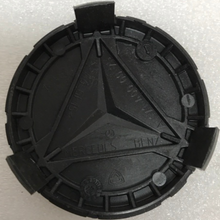 Load image into Gallery viewer, Set of 4 Mercedes 75MM Classic Dark Blue Wheel Center Hub Caps 7aa63f37