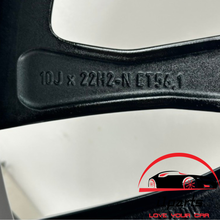 Load image into Gallery viewer, MERCEDES GLE 2021 22" FACTORY ORIGINAL WHEEL RIM 85827 A1674013600