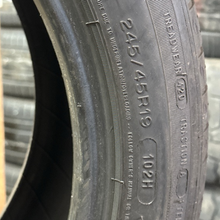 Load image into Gallery viewer, Michelin 245/45/19 Used 3e364d17 102H