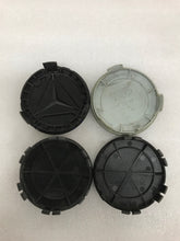 Load image into Gallery viewer, Set of 4 Mercedes Classic Dark Blue Wheel Center Hub Caps AMG Wreath 78e11c52