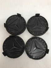 Load image into Gallery viewer, Set of 4 Mercedes 75MM Classic Dark Blue Wheel Center Hub Caps AMG 6b7b4e0f
